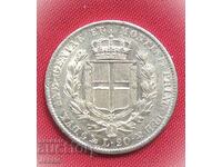 20 Lire 1838 Italy Genoa Carlo Alberto