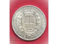 20 Lire 1838 Italy ( 20 лири Италия ) Genoa Carlo Alberto