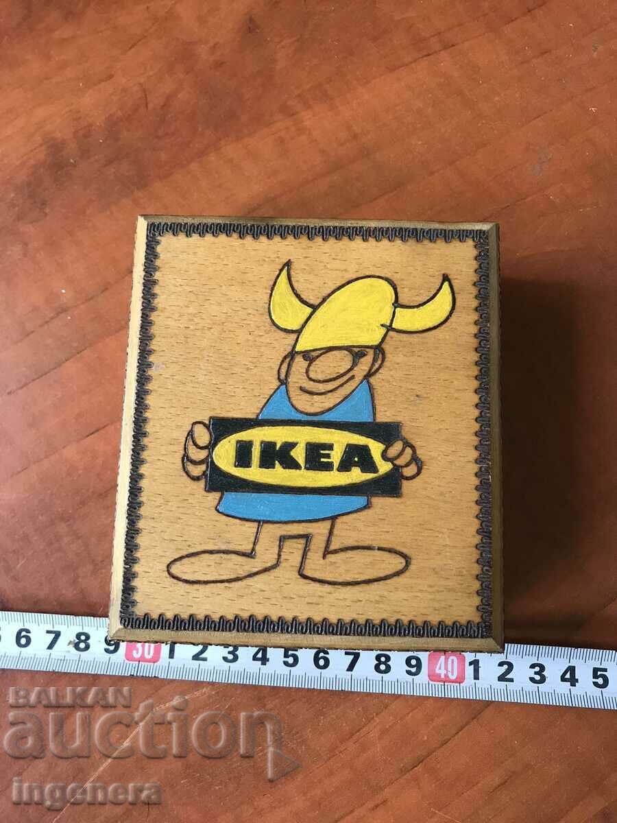 CUTIE LEMN PIROGRAF DESEN ANTICHI DIN SOCA MOSTRA cu preț 24.00 BGN | € 12.27