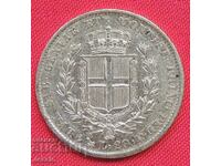 20 Lire 1841 Italia Genova Carlo Alberto