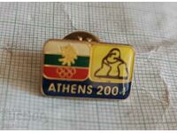 Insigna - Jocurile Olimpice BOK Atena 2004