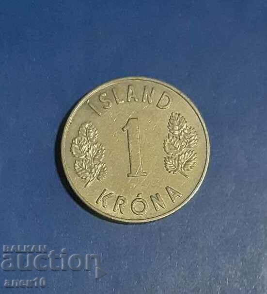Iceland 1 kroner 1946