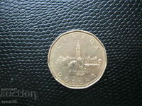 Канада  1  долар  1992  125 г Канада
