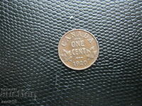 Канада  1  цент  1920