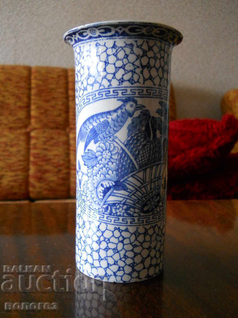 Porcelain vase "W. Adams" - England