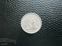 Брит. изт. Карибски  щати  10   цент  1962