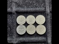 6х10 стотинки 1912-13 година