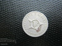 Cuba 5 centavos 1920
