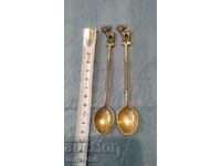 2 old spoons