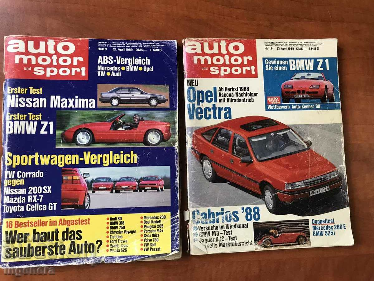 Licitație REVISTA "auto motor und sport" - 23 APRILIE 1988 - STR. 308. Licitație REVISTA "auto motor und sport" - 23 APRILIE 1988 - STR. 308.