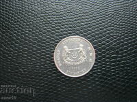 Singapore 20 cents 1996