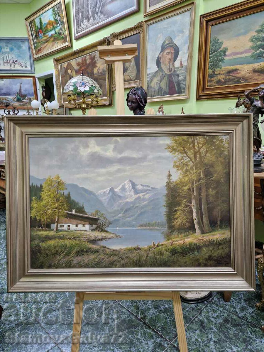 Top unique oil painting - Certificate