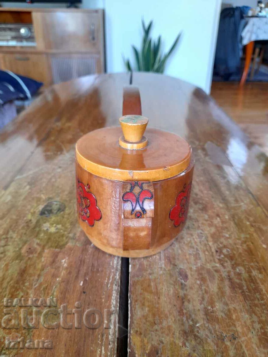 Old wooden battered souvenir with price 27.00 BGN | € 13.80 Old wooden battered souvenir with price 27.00 BGN | € 13.80