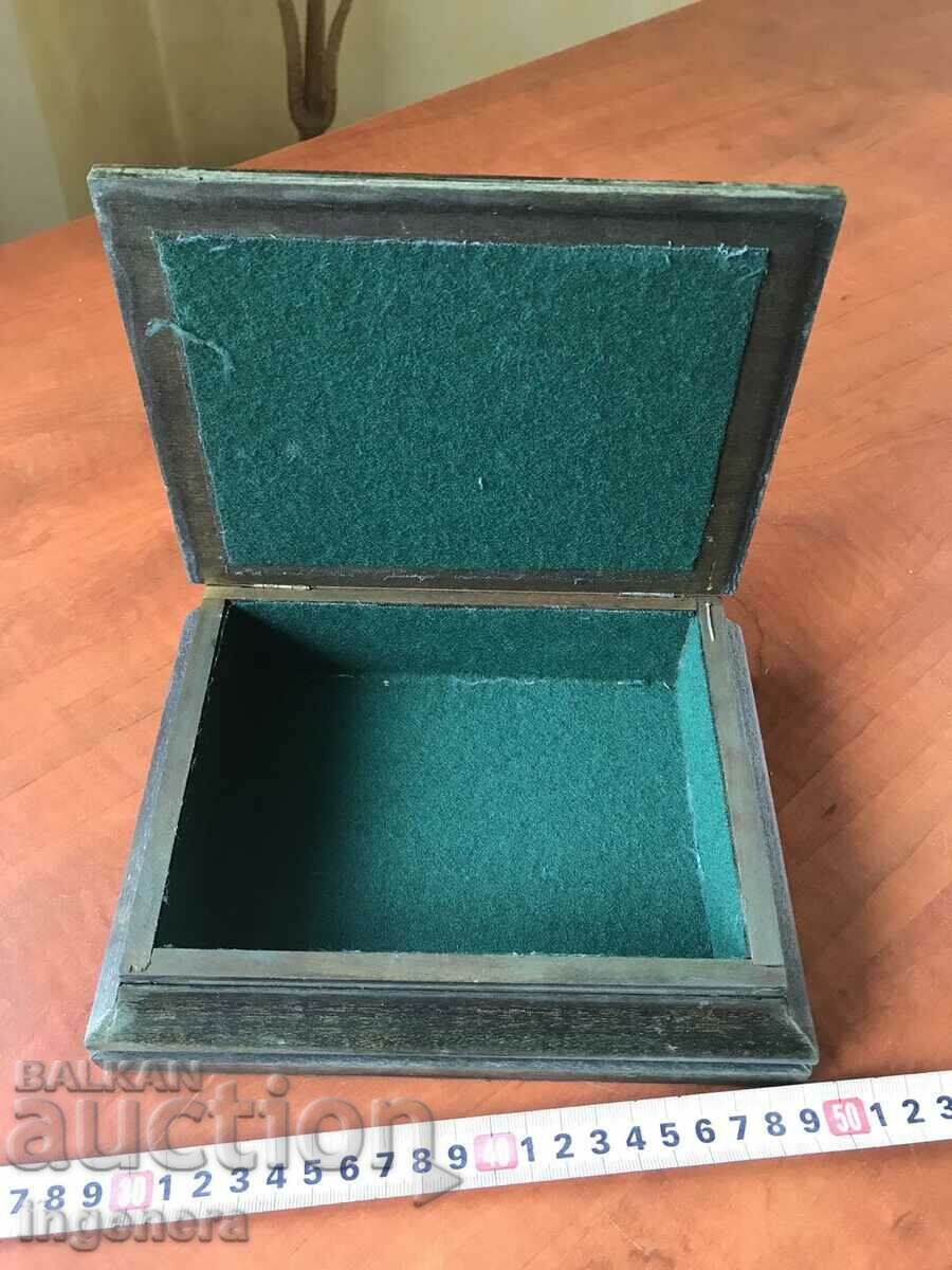 Auction BOX WOOD PYROGRAPH DRAWING ANTIQUE FROM SOCA MOSTRA Auction BOX WOOD PYROGRAPH DRAWING ANTIQUE FROM SOCA MOSTRA