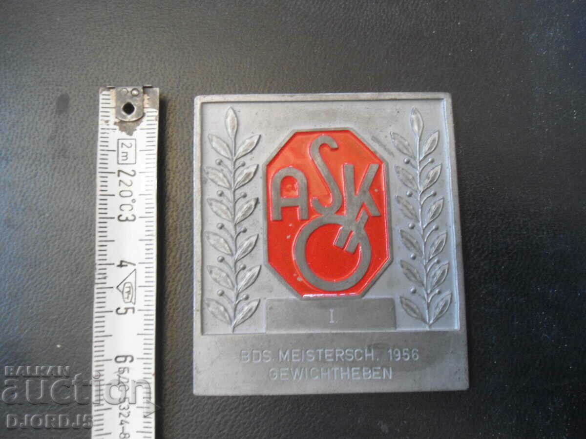 Old plaque - 5 Old plaque - 5