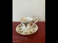 Beautiful Royal Stafford Porcelain Coffee Cup !!!
