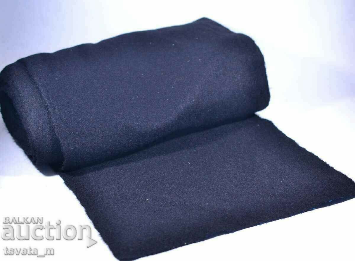 8.75 m Vintage woolen fabric for men's belt, folk costume