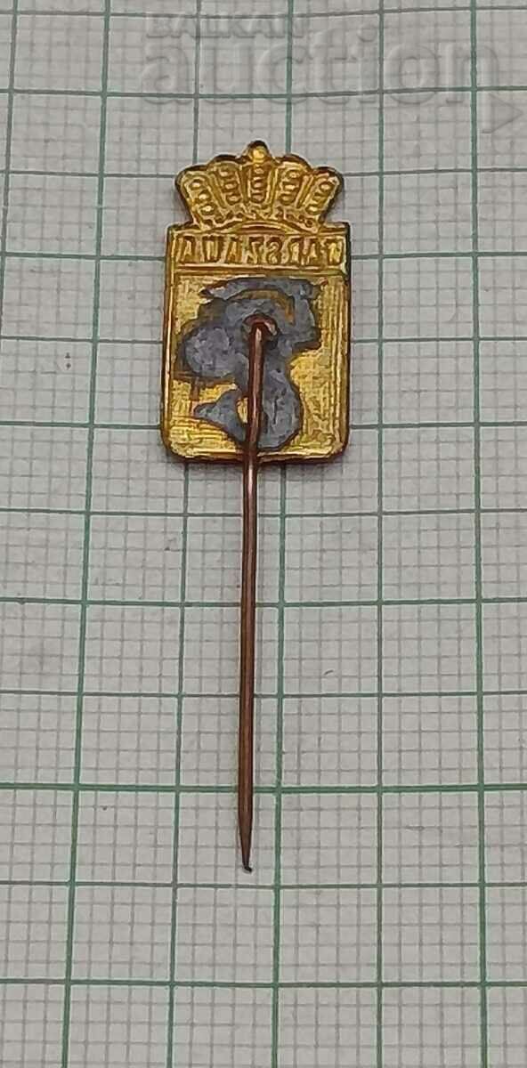 Auction  RUSALKA WARSAW COAT OF COAT POLAND BADGE