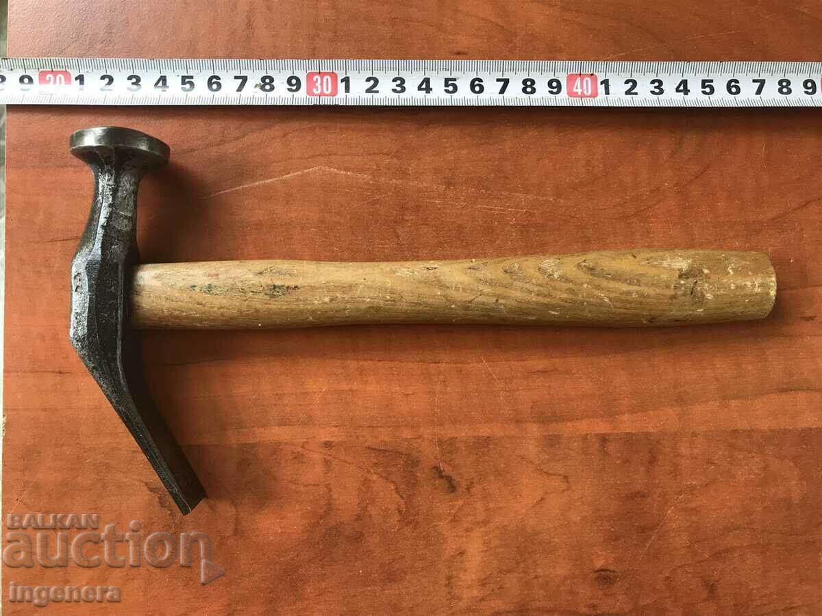 Auction HAMMER HAMMER OLD SHOEMAKER'S MARKED TOOL Auction HAMMER HAMMER OLD SHOEMAKER'S MARKED TOOL