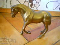 Statueta din bronz - cal
