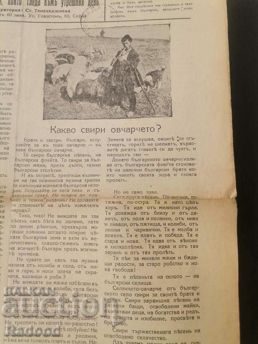 Δημοπρασία Εφημερίδα Sveta 1927 Αριθμός 8
