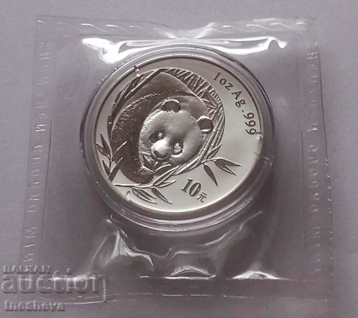 CHINESE PANDA 2003 - Silver 999