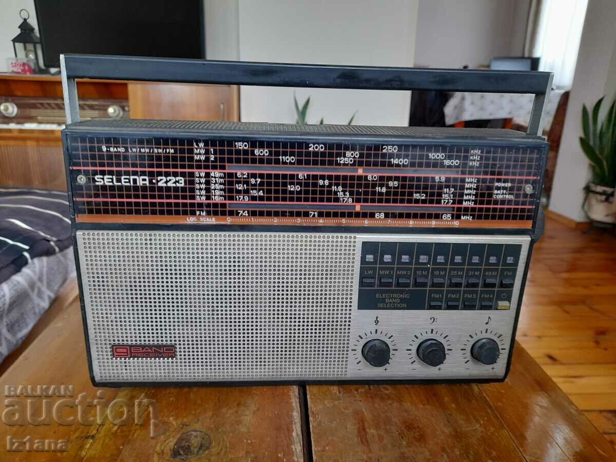 Старо радио,радиоприемник Селена,Selena 223