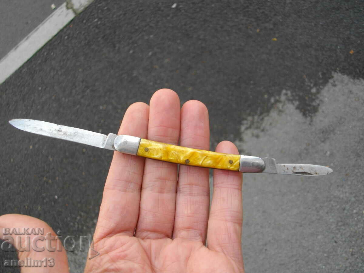 Auction COLLECTIBLE BULGARIAN POCKET KNIFE HAMMER AND SICKLE VT Auction COLLECTIBLE BULGARIAN POCKET KNIFE HAMMER AND SICKLE VT