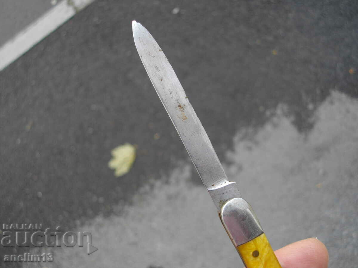 COLLECTIBLE BULGARIAN POCKET KNIFE HAMMER AND SICKLE VT - 6