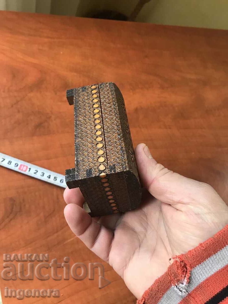 CUTIE LEMN PIROGRAF DESEN ANTICHI DIN SOCA MOSTRA - 5