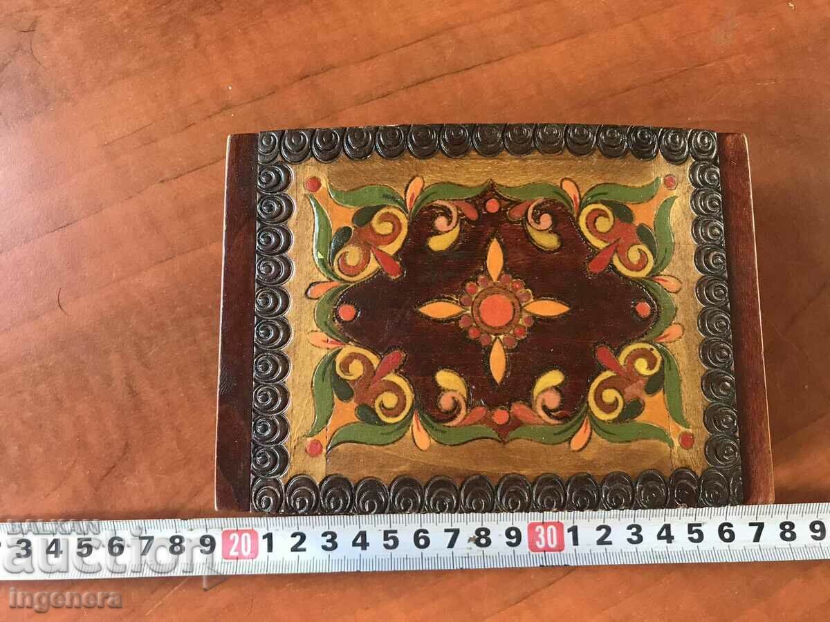 ΚΟΥΤΙ ΞΥΛΟ ΠΥΡΟΓΡΑΦΙΚΟ ΣΧΕΔΙΟ ΑΝΤΙΚΕ ΑΠΟ SOCA MOSTRA με τιμή 48.00 BGN | € 24.54 ΚΟΥΤΙ ΞΥΛΟ ΠΥΡΟΓΡΑΦΙΚΟ ΣΧΕΔΙΟ ΑΝΤΙΚΕ ΑΠΟ SOCA MOSTRA με τιμή 48.00 BGN | € 24.54