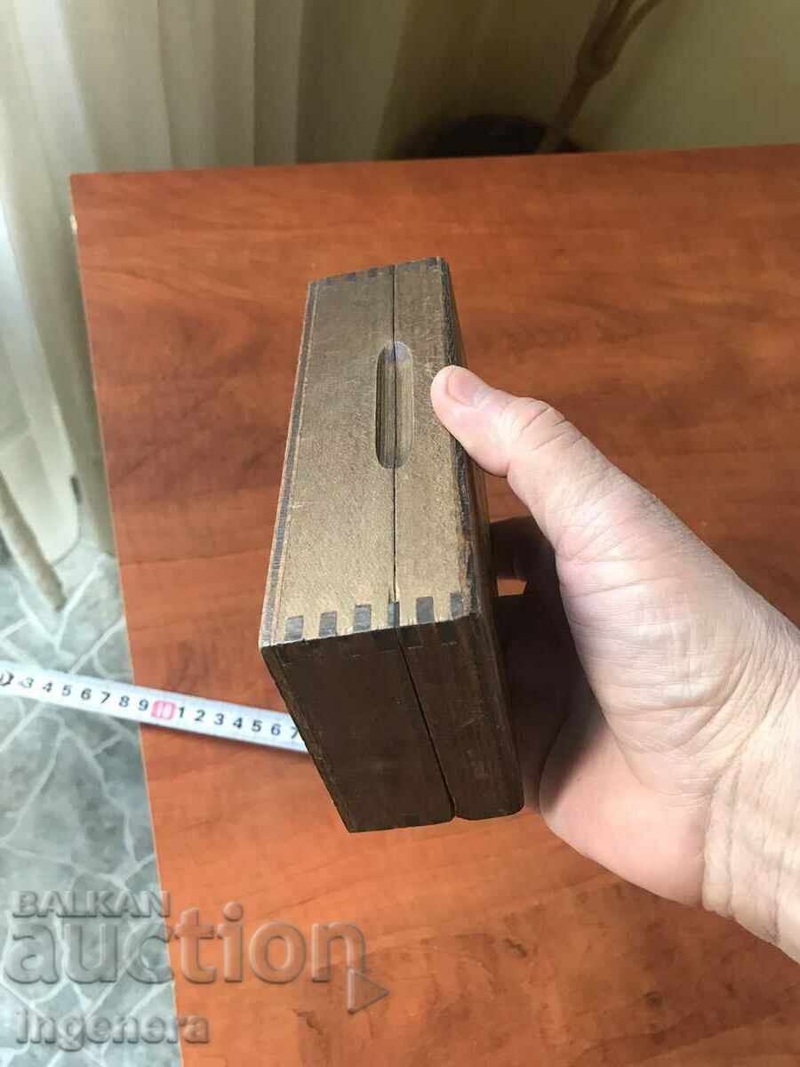 BOX WOOD PYROGRAPH DRAWING ANTIQUE FROM SOCA MOSTRA - 5 BOX WOOD PYROGRAPH DRAWING ANTIQUE FROM SOCA MOSTRA - 5