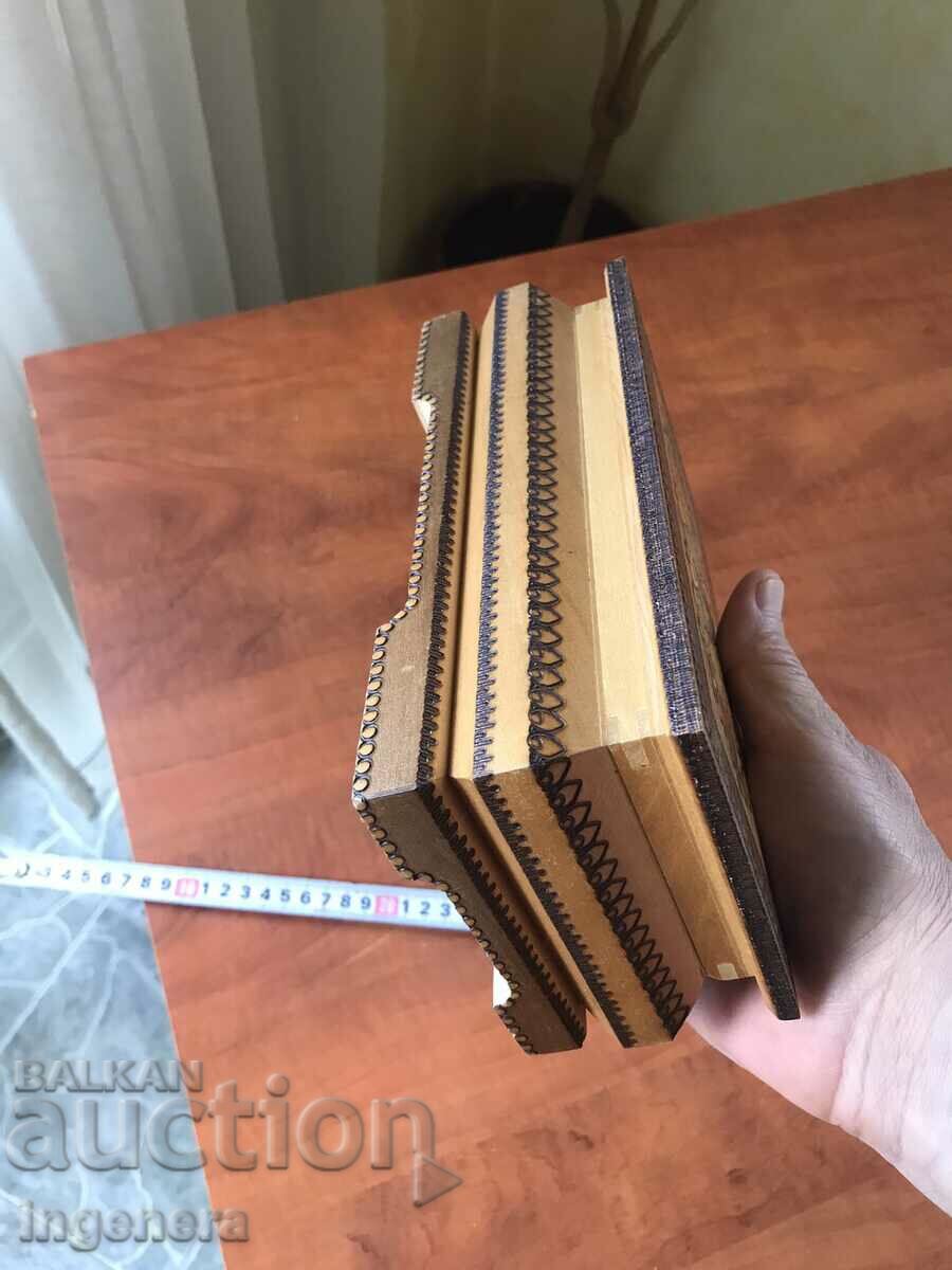 CUTIE LEMN PIROGRAF DESEN ANTICHI DIN SOCA MOSTRA - 5