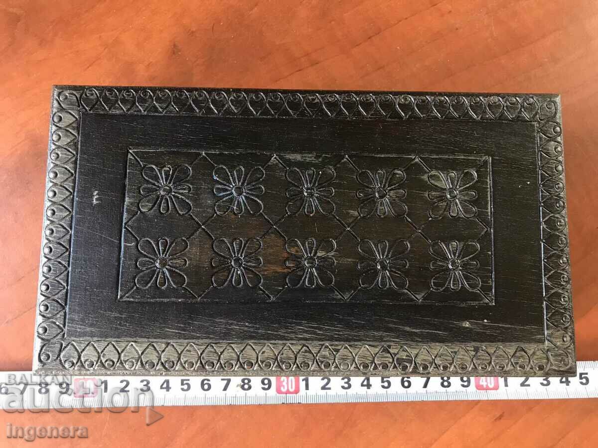 BOX WOOD PYROGRAPH DRAWING ANTIQUE FROM SOCA MOSTRA with price 23.00 BGN | € 11.76 BOX WOOD PYROGRAPH DRAWING ANTIQUE FROM SOCA MOSTRA with price 23.00 BGN | € 11.76