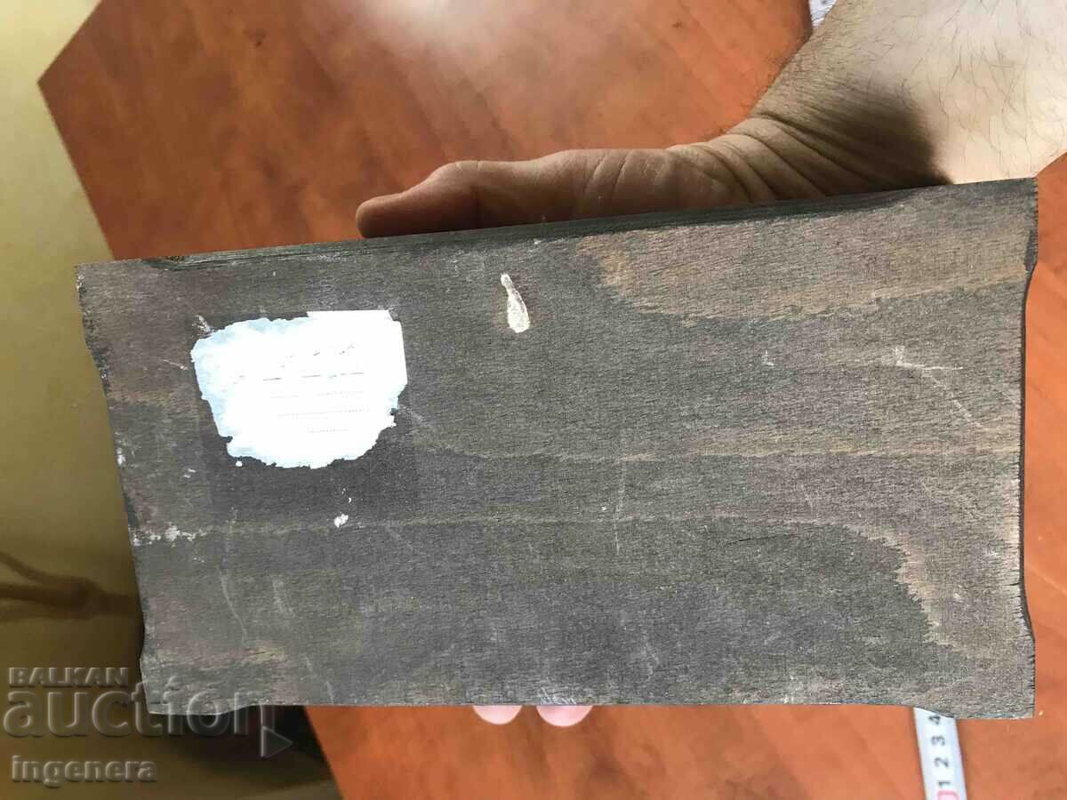 BOX WOOD PYROGRAPH DRAWING ANTIQUE FROM SOCA MOSTRA - 6 BOX WOOD PYROGRAPH DRAWING ANTIQUE FROM SOCA MOSTRA - 6