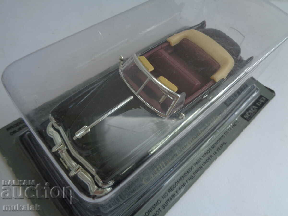 1:43 CADILLAC COUPE DE VILLE TOY STROLLER RETRO MODEL - 6