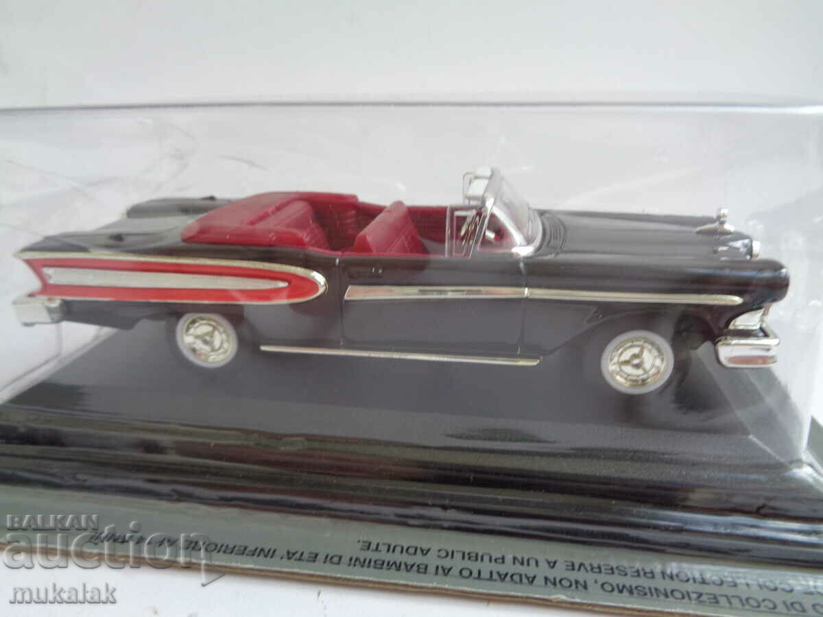 Delivery of 1:43 EDSEL CITATION 1958 TOY CAR RETRO MODEL Delivery of 1:43 EDSEL CITATION 1958 TOY CAR RETRO MODEL