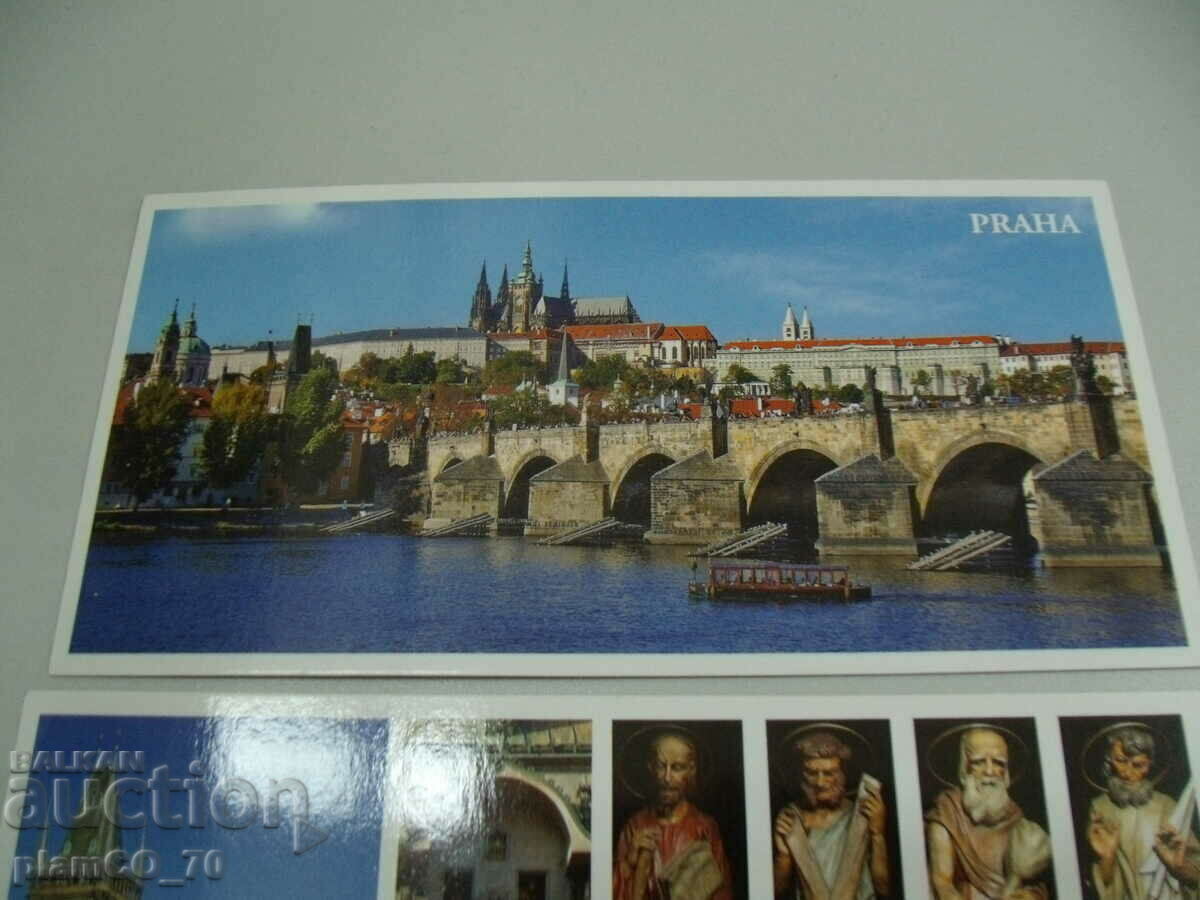 No.*7581 three old cards - Prague - size 21 / 10.5 cm with price 1.50 BGN | € 0.77 No.*7581 three old cards - Prague - size 21 / 10.5 cm with price 1.50 BGN | € 0.77