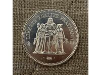 50 φράγκα ασήμι 1979