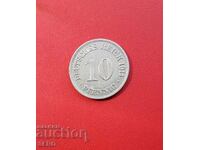 Γερμανία-10 Pfennig 1914 G-Karlsruhe