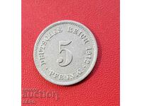 Germania-5 Pfennig 1912 E-Multenhüten