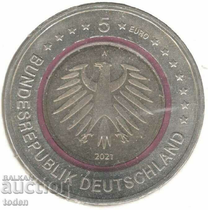 Germany-5 Euros-2021 A-KM# 401-Polar Zone with price 25.00 BGN | € 12.78