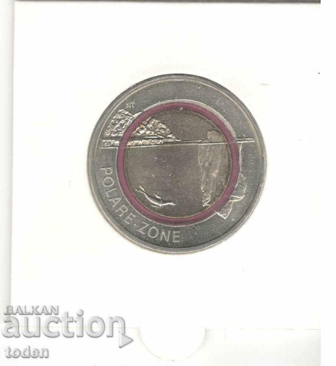 Auction  Germany-5 Euros-2021 A-KM# 401-Polar Zone