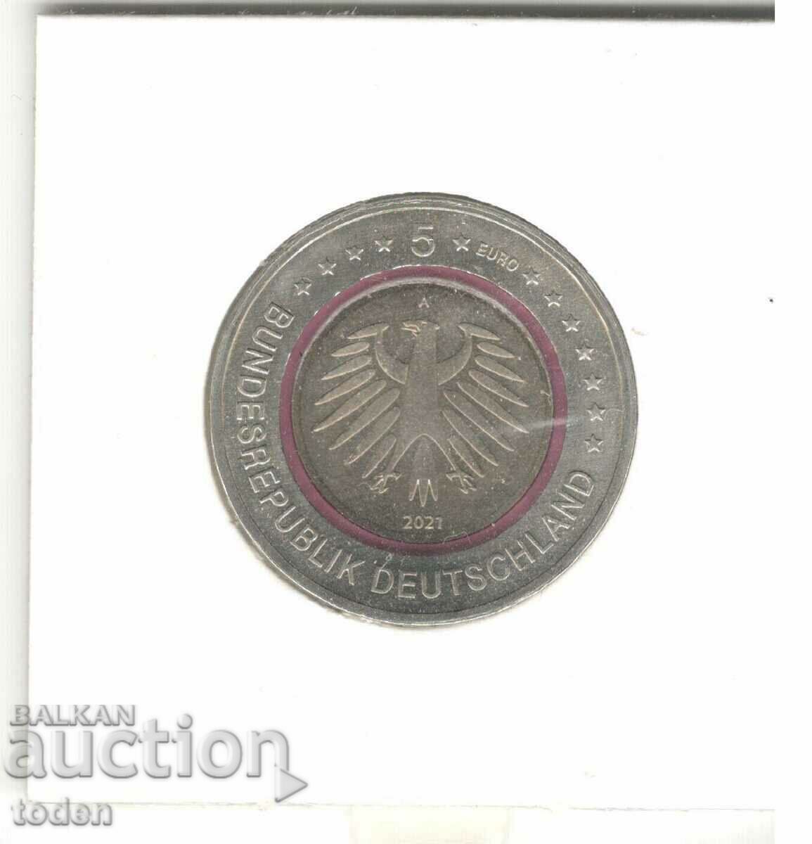 Delivery of Germany-5 Euros-2021 A-KM# 401-Polar Zone