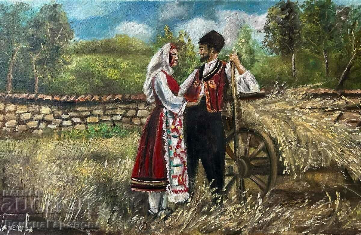 Ulei Denica Garel 35/50 "Povestea din Bulgaria"