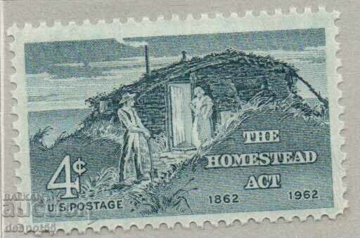 1962. Η.Π.Α. The Homestead Deed - Νόμοι ιδιοκτησίας.