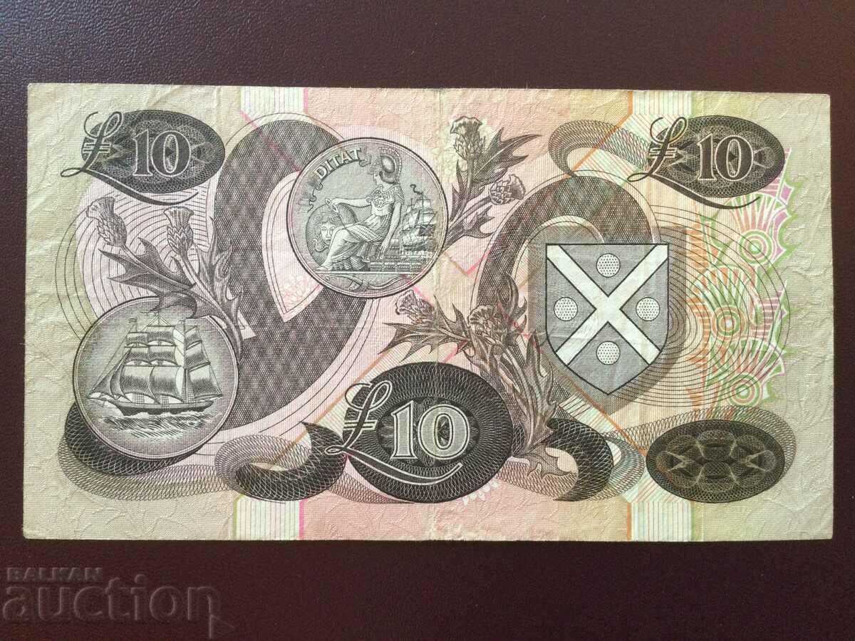 Scoția 10 lire 1975 Bank of Scotland cu preț 90.00 BGN | € 46.02 Scoția 10 lire 1975 Bank of Scotland cu preț 90.00 BGN | € 46.02