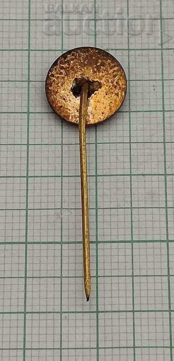 MESSAGES 100 years LOGO BADGE green with price 1.00 BGN | € 0.51