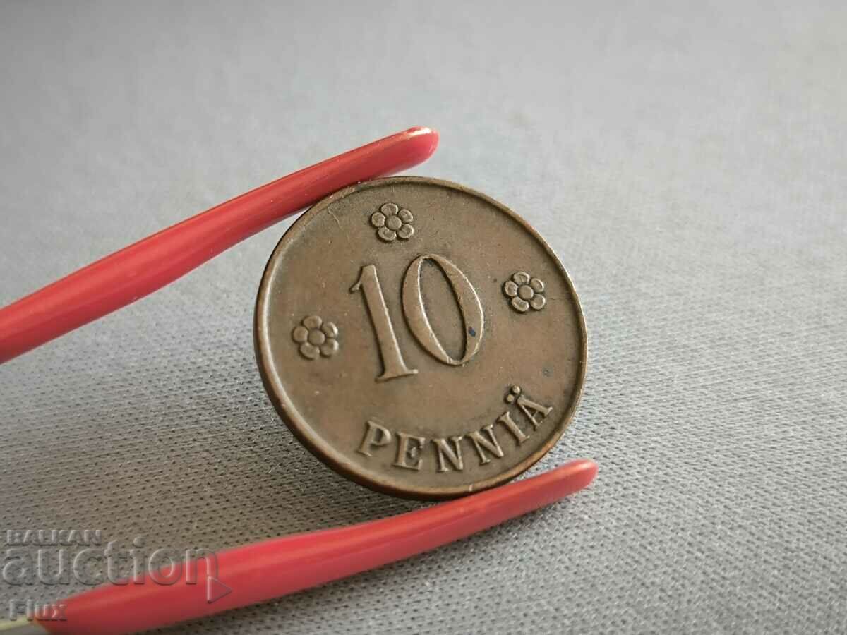 Coin - Finland - 10 pence | 1919 with price 18.00 BGN | € 9.20