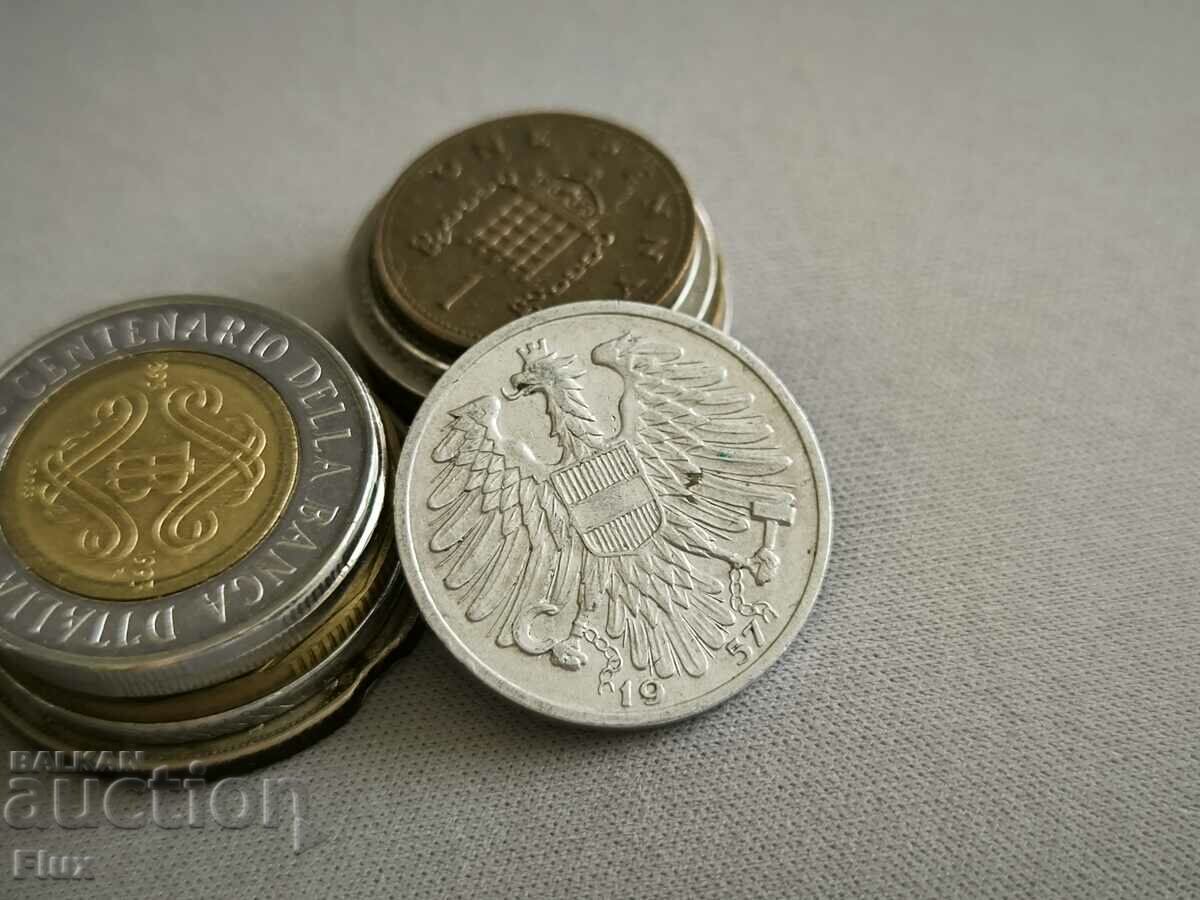 Coin - Austria - 1 Shilling | 1957 with price 3.00 BGN | € 1.53 Coin - Austria - 1 Shilling | 1957 with price 3.00 BGN | € 1.53